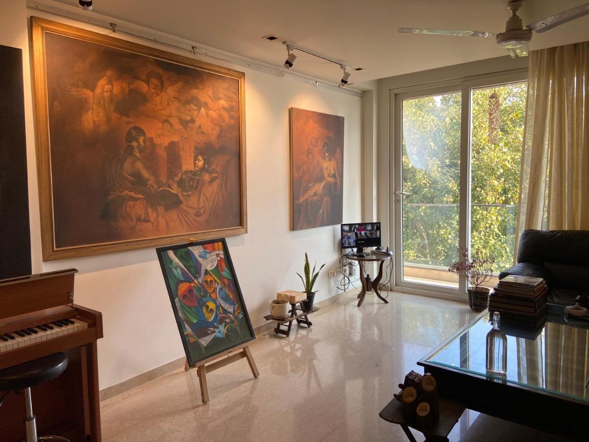 Art House Vasant Vihar New Delhi Bed and Breakfast Exterior foto
