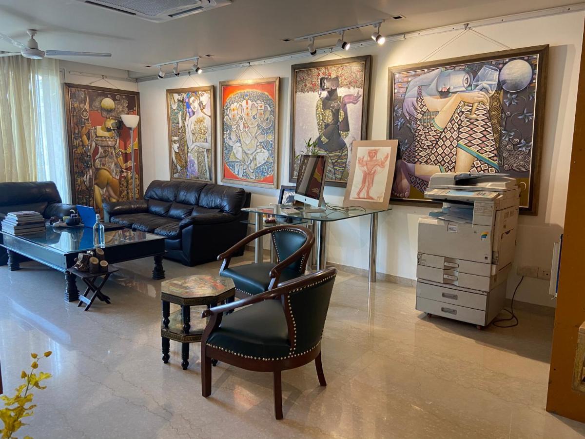 Art House Vasant Vihar New Delhi Bed and Breakfast Exterior foto